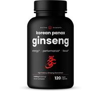 NutraChamps Korean Red Panax Ginseng Capsules 12,000mg 120 capsules