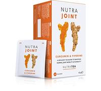 NUTRAJOINT - Joint Care Tea | Joint Pain Tea - Helps Improve Joint Mobility & Flexibility- Includes Turmeric, Green Tea & Black Pepper - 20 Enveloped Tea Bags - by Nutra Tea - Herbal Tea