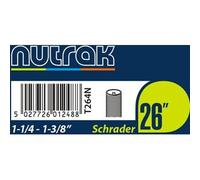 Nutrak 26 x 1-1/4-1-3/8 inch Schrader inner tube