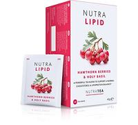 NUTRALIPID - Lipid Management Tea | Cholesterol Tea - Assists with Controlling Cholesterol - Includes Red Yeast Rice, Fenugreek & Artichoke - 120 Enveloped Tea Bags - Nutra Tea - Herbal Tea - (6 Pack)
