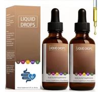 Nutralis Black Walnut Wormwood Gut Cleanse, Digestion Aid & Boosts Energy ,2 Oz/60ML ,2 pcs