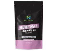Nutrality Adrenal Cortisol XL Supplement 650mg - Natural Stress Relief