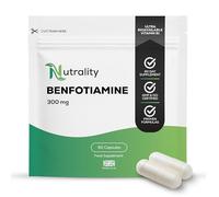 Nutrality Benfotiamine Supplement 300mg | Allergen-Free | 60 Vegan Capsules