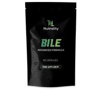 Nutrality Bile XL - 60 Capsules - Bile Supplement for Liver Detox - Gallbladder Supplements for Adults - 30-Day Supply - Natural Premium Quality
