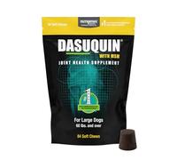 Nutramax Laboratories Dasuquin with MSM Joint Health Supplement for Large Dogs - With Glucosamine, MSM, Chondroitin, ASU, Boswellia Serrata Extract, and Green Tea Extract, 84 Soft Chews