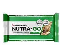 Nutramino Nutra-Go Low Sugar Protein Wafer, Hazelnut, 12 x 39 g