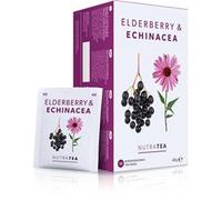 Nutratea Nutra Elderberry & Echinacea - 20 Herbal Tea Bags