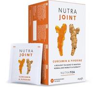 NUTRAJOINT - Joint Care Tea | Joint Pain Tea - Helps Improve Joint Mobility & Flexibility- Includes Turmeric, Green Tea & Black Pepper - 20 Enveloped Tea Bags - by Nutra Tea - Herbal Tea