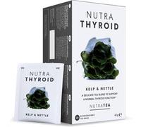 NUTRATHYROID - Thyroid Health Tea | Metabolism Tea - Providing Thyroid Support - Includes Kelp, Bladderwrack & Ashwagandha - 20 Enveloped Tea Bags - by Nutra Tea - Herbal Tea