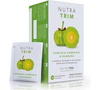 NUTRATRIM - Slimming Tea | Metabolism Tea - Aids in Weight Loss and Digestion & Controls Sugar Cravings - Garcinia Cambogia & Kelp - 40 Enveloped Tea Bags - by Nutra Tea - Herbal Tea - (2 Pack)