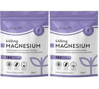 Nutravita 945mg Magnesium Complex - 180 Vegan Citrate Capsules