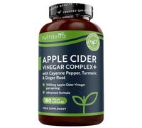 Nutravita Apple Cider Vinegar Capsules 1033mg - 180 Vegan Capsules