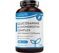 Nutravita Glucosamine and Chondroitin High Strength - 180 Capsules