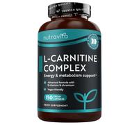 Nutravita L-Carnitine Complex - 150 Vegan Capsules - High Strength Capsules