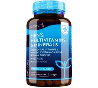 Men's Multivitamins and Minerals 180 Vegan Tablets Nutravita White One Size