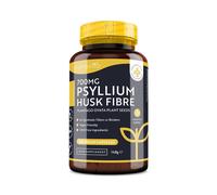 Psyllium Husks Fibre 700mg - 180 Vegan Capsules - Natural Soluble Fibre - Detox