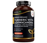 Nutravita Turmeric & Ashwagandha KSM-66 ® - 180 High Strength Capsules