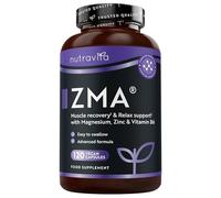 Nutravita ZMA High Strength - 120 Vegan Capsules - Test Booster