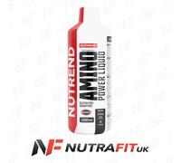 Nutrend Supplement Amino Power Liquid – Fast-Acting Amino Acid Spectrum, 1000 ml