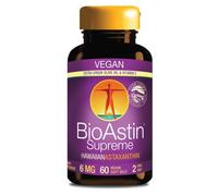 Nutrex BioAstin Supreme Vegan Hawaiian Astaxanthin - 60 x 6mg Softgels