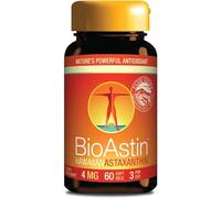 Nutrex Hawaii BioAstin Astaxanthin 4 mg Softgels - Astaxanthin Supplement, Natural Astaxanthin Formula with Vitamin E, 60 Softgels, one Capsule Every Day