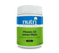 Nutri Advanced Vitamin D3 Lemon Melts 2000IU 120 Tablets