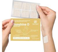 NUTRI-PATCH Sunshine D Topical Plasters Enriched with D3 K2 Magnesium (Pack of 30)