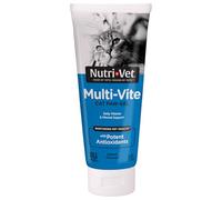 Nutri-Vet Multi-Vite Multivitamin Paw Gel for Cats, Daily Vitamin and Mineral Support, Overall Cat Wellness, Tasty Salmon Flavor, 3 oz