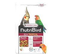 Nutribird G14 Tropical Extruded Granules - Maintenance Food for Large Budgies, 1 kg