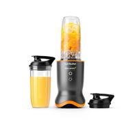 nutribullet x McLaren F1 Team Ultra Blender - Grey with Papaya Trim, 1200W, Rapid Extractor Blade for Ice & Frozen Fruit, Powerful & Quiet
