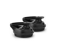 NutriBullet 2-Pack Premium to Go Lids, Small, Black