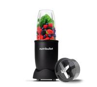 nutribullet Blender 600 Series 7 Piece Kit Black - Powerful 20,000 RPM Extractor - Blends Frozen Fruit, Nuts & Ice - 1 Tall Cup, 1 Short Cup, 1 Handled Ring & 1 Lid - Personal Smoothie Maker