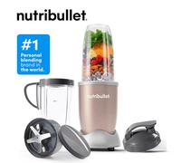 Nutribullet 900 Series Deluxe 7-Piece Kit, 909ml/680ml Cup Included, Powerful 24,000 RPM, Extractor Blends for Frozen Fruit, Nuts & Ice, Champagne