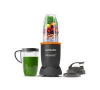 nutribullet Blender 900 Series in Collaboration with McLaren Formula 1 Team - Grey with Papaya Trim - 9 Piece Kit - 24,000RPM Extractor Blends Frozen Fruit, Nut & Ice for Delicious Smoothies & Juices