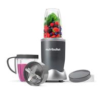 nutribullet Blender 600 Series - Powerful 20,000 RPM Extractor Blends Frozen Fruit, Nuts & Ice - 7 Piece Kit Includes Tall Cup, Short Cup, Handled Ring & Sealable Lid - Ideal for Smoothies