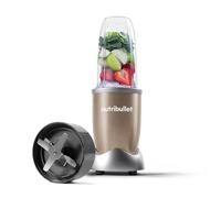 nutribullet Blender 900 Series - 4 Piece Set - Powerful 24,000 RPM Personal Blender & Smoothie Maker - 900W - Includes 700ml Cup & Flip Top To-Go Lid, Crush Ice, Frozen Fruit & Nuts - Champagne