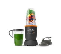 nutribullet Blender 900 Series in Collaboration with McLaren Formula 1 Team - Grey with Papaya Trim - 9 Piece Kit - 24,000RPM Extractor Blends Frozen Fruit, Nut & Ice for Delicious Smoothies & Juices