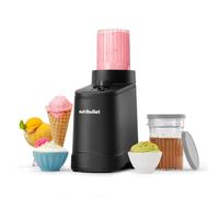 nutribullet Chill Ice Cream Maker - 500W Frozen Dessert Machine with 5 Preset Programs for Ice Cream, Gelato, Sorbet, Smoothie Bowls & Frozen Yogurt - Dishwasher Safe, Compact Design - Black