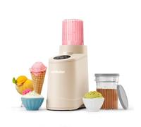 nutribullet Chill Ice Cream Maker - 500W Frozen Dessert Machine with 5 Preset Programs for Ice Cream, Gelato, Sorbet, Smoothie Bowls & Frozen Yogurt - Dishwasher Safe, Compact Design - Latte Beige