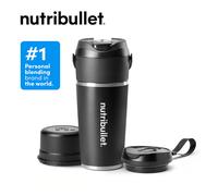 nutribullet Flip Portable Blender with Insulated Cup (590ml) - 24hr Chill Tumbler - 11.1V High Torque Motor Blends Frozen Fruit, Nuts & Ice for Smoothies & Juices - Long Lasting & Rechargeable Battery