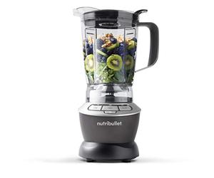 nutribullet Hot and Cold Blender - Full Size 1.6L Jug Blender - Includes Powerful 1000W Base, Pitcher Lip & Vented Lid Cap, Pusher & 1.6L Blender Pitcher - Blends Frozen Fruit, Ice, Nuts & Vegetables