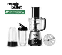 nutribullet magic bullet Kitchen Express - All-in-one Food Processor & Blender - 830ml Capacity - Precise Control - Blend, Chop, Mix & Slice - Ideal for Smoothies & Healthy Meal Preparation - 250W