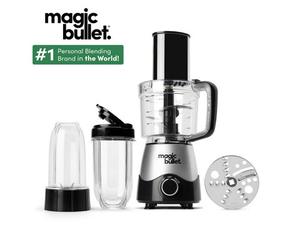 Nutribullet Magic Bullet Kitchen Express, Food Processor & Chopper 250W Black
