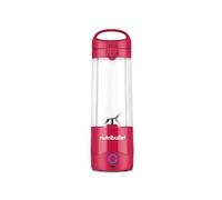 nutribullet Portable Blender in Magenta - Powerful Extractor Blade, 475ml Cup, To-Go Lid, USB-C Charging Cable & User Guide - Delivers 15+ Blending Cycles - Healthy Shakes On The Move