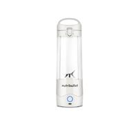 NutriBullet Portable Personal Blender Portable Lightweight Electric Blender Smoothies Mixer Multifunctional Blender 475ml Cups USB-C Charger White NBP003W