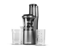 nutribullet Slow Juicer, Cold Juicer, Fruit and Vegetable Extractor, Fruit Juicer Extractor, Daily Use, 1.8L Pulp Tank, Black, NBJ500