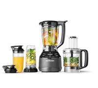 nutribullet Triple Prep System, Electric Blender, 1500 Watt Power, 3 Appliances, 1 Intelligent Base, Black, NBF580B