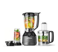 nutribullet Triple Prep System - Jug Blender, Personal Blender & Food Processor All in One - Blends Frozen Fruit, Nuts & Ice - For Smoothies & Juices