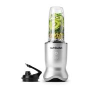nutribullet Ultra 1200W Personal Blender Silver - With Rapid Extractor Blade, 900ml Cup, To-Go Lid & Guide - Quiet Yet Powerful Single Serve Blender - Illuminated Interface with 2 Blending Options