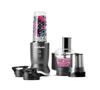 nutribullet Ultra Plus Blender in Graphite - Powerful 1200W Motor Base & Rapid Extractor Blade - Easily Blends Frozen Fruit, Nuts & Ice - With 900ml & 700ml Cup & Lid to Go - For Smoothies & Juices